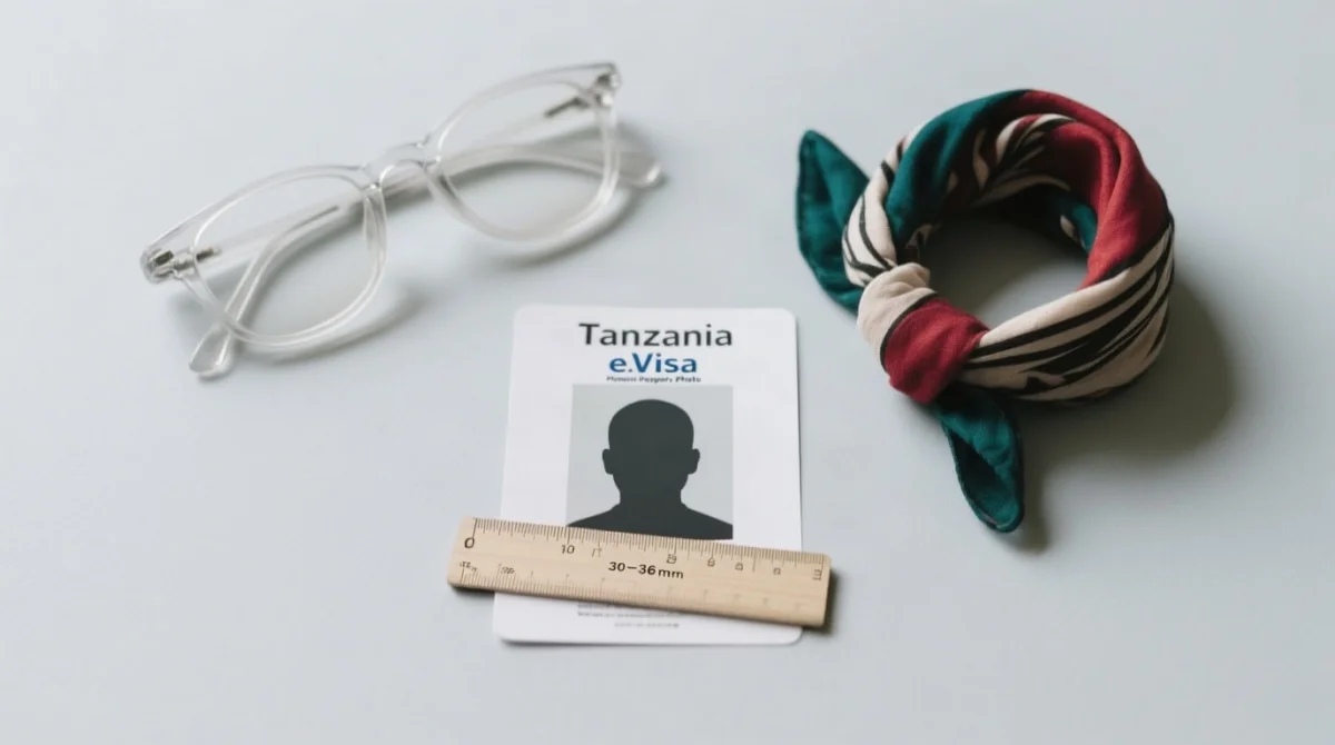 Tanzania eVisa Photo: Background, Lighting & Composition Rules