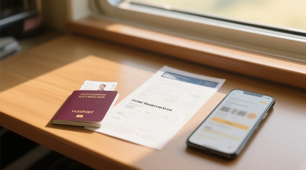Travel Itinerary Documents: Return Tickets & Proof of Accommodation